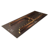 H-Style Brass Burner/Rectangular Plate - CFBH300